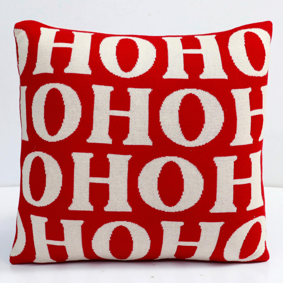 ZIERKISSEN  - Rot/Naturfarben, LIFESTYLE, Textil (45/45cm) - X-Mas