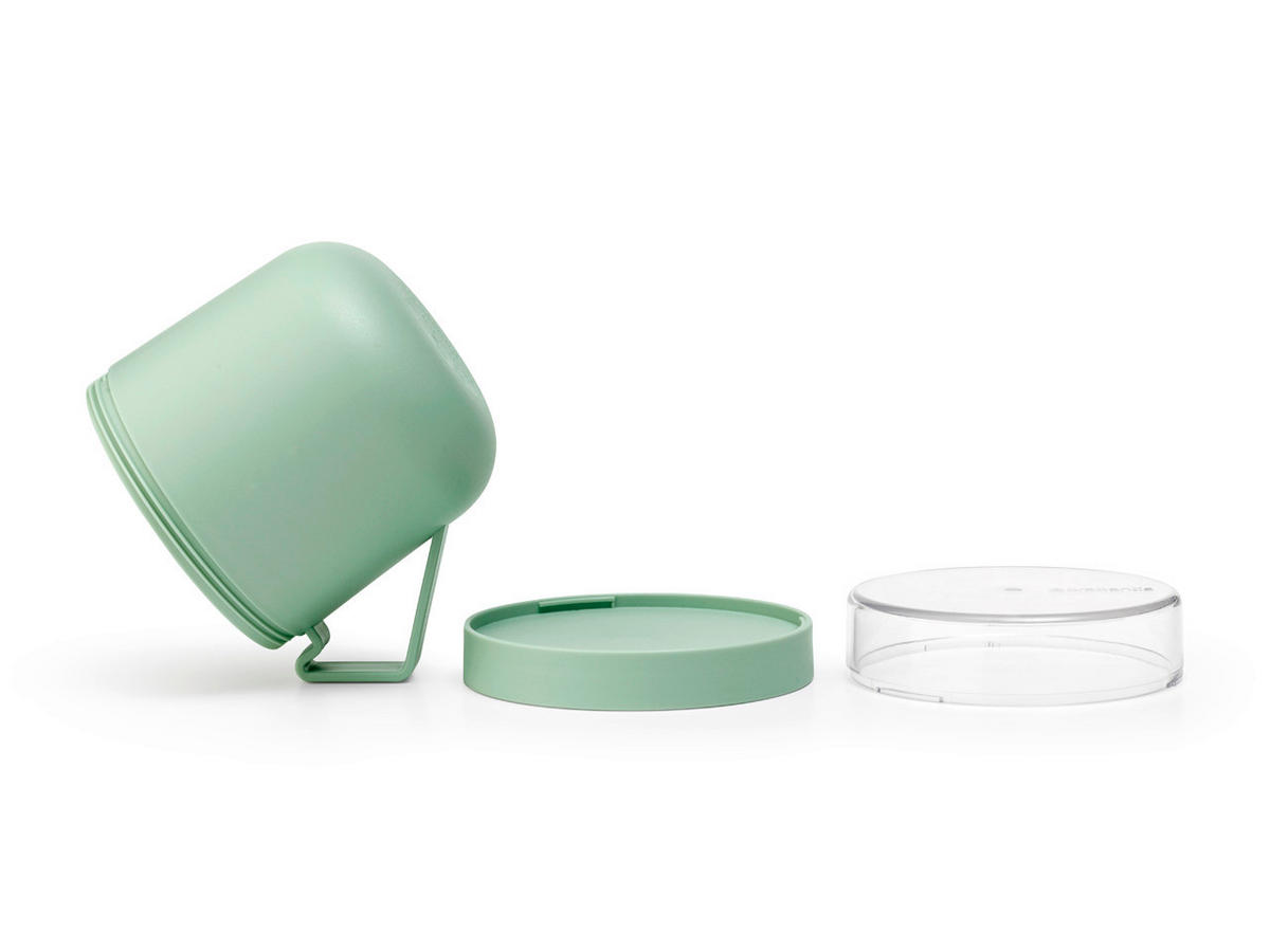 KRABIČKA NA OBĚD  plast 0,6 l - světle zelená, Basics, plast (11/13cm) - Brabantia