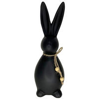 DEKOHASE - Schwarz, LIFESTYLE, Keramik/Textil (9,2/26cm)