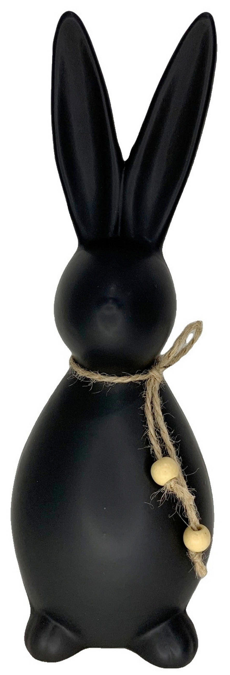 DEKOHASE - Schwarz, LIFESTYLE, Keramik/Textil (9,2/26cm)