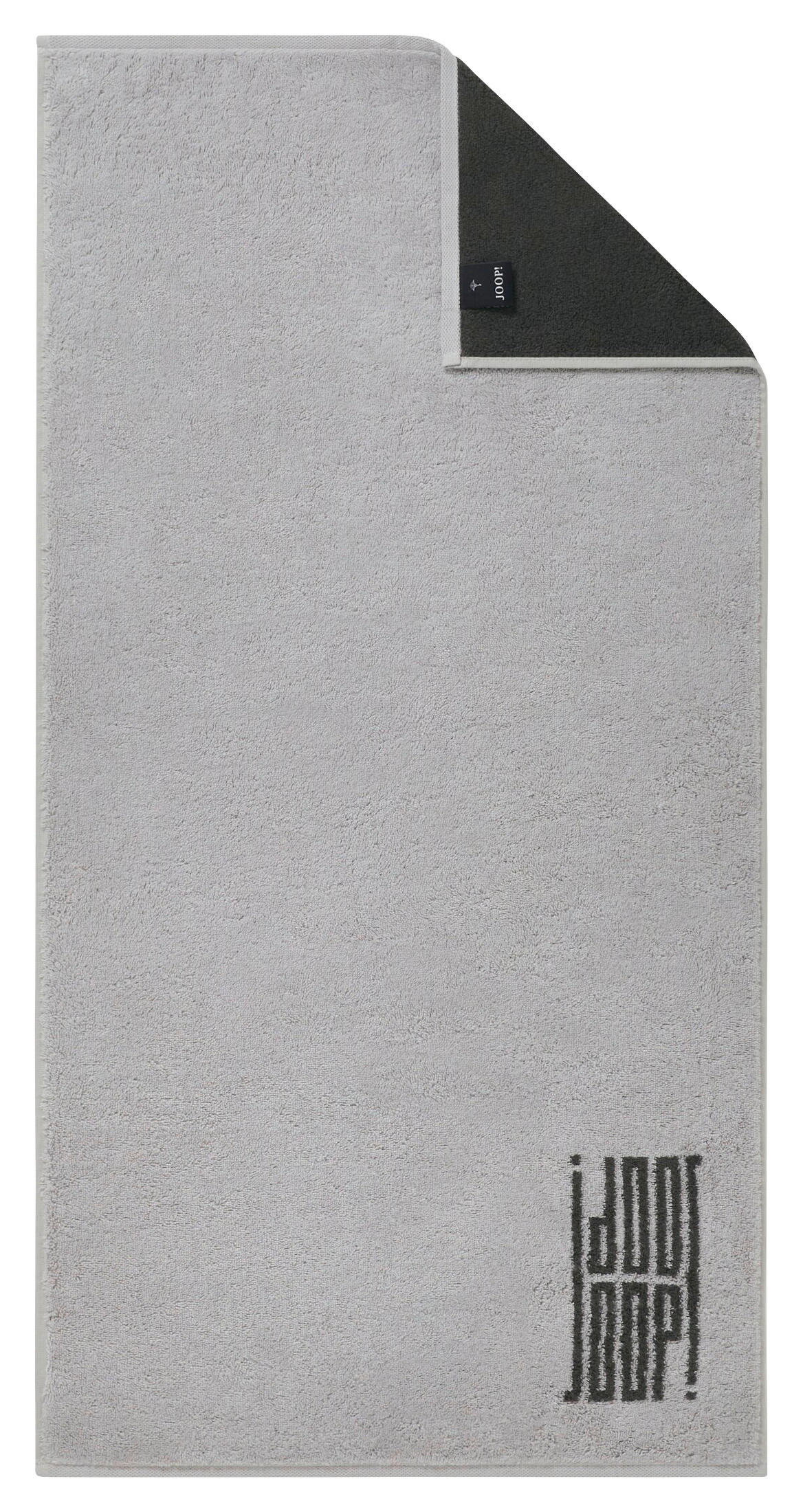 HANDTUCH BARS DOUEBLEFACE Grau, Platinfarben  - Platinfarben/Grau, Basics, Textil (50/100cm) - Joop!