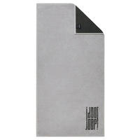 HANDTUCH BARS DOUEBLEFACE Grau, Platinfarben  - Platinfarben/Grau, Basics, Textil (50/100cm) - Joop!
