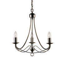 KRONLEUCHTER 46/100 cm   - Messingfarben, KONVENTIONELL, Metall (46/100cm)