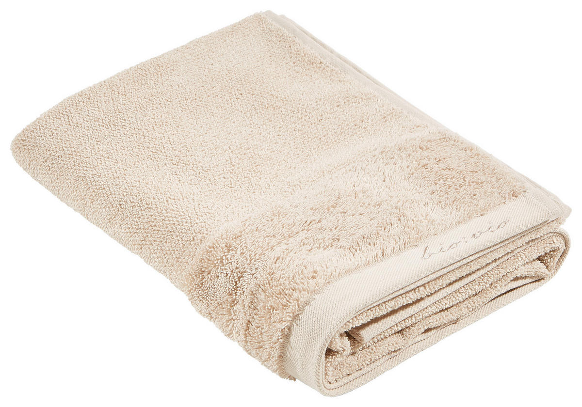RUČNÍK, 50/100 cm, šedohnědá - šedohnědá, Natur, textil (50/100cm) - Bio:Vio