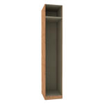 KLEIDERSCHRANKKORPUS 45,6/242,2/56,5 cm   - Eiche Wotan, Design, Holzwerkstoff (45,6/242,2/56,5cm) - Hom`in