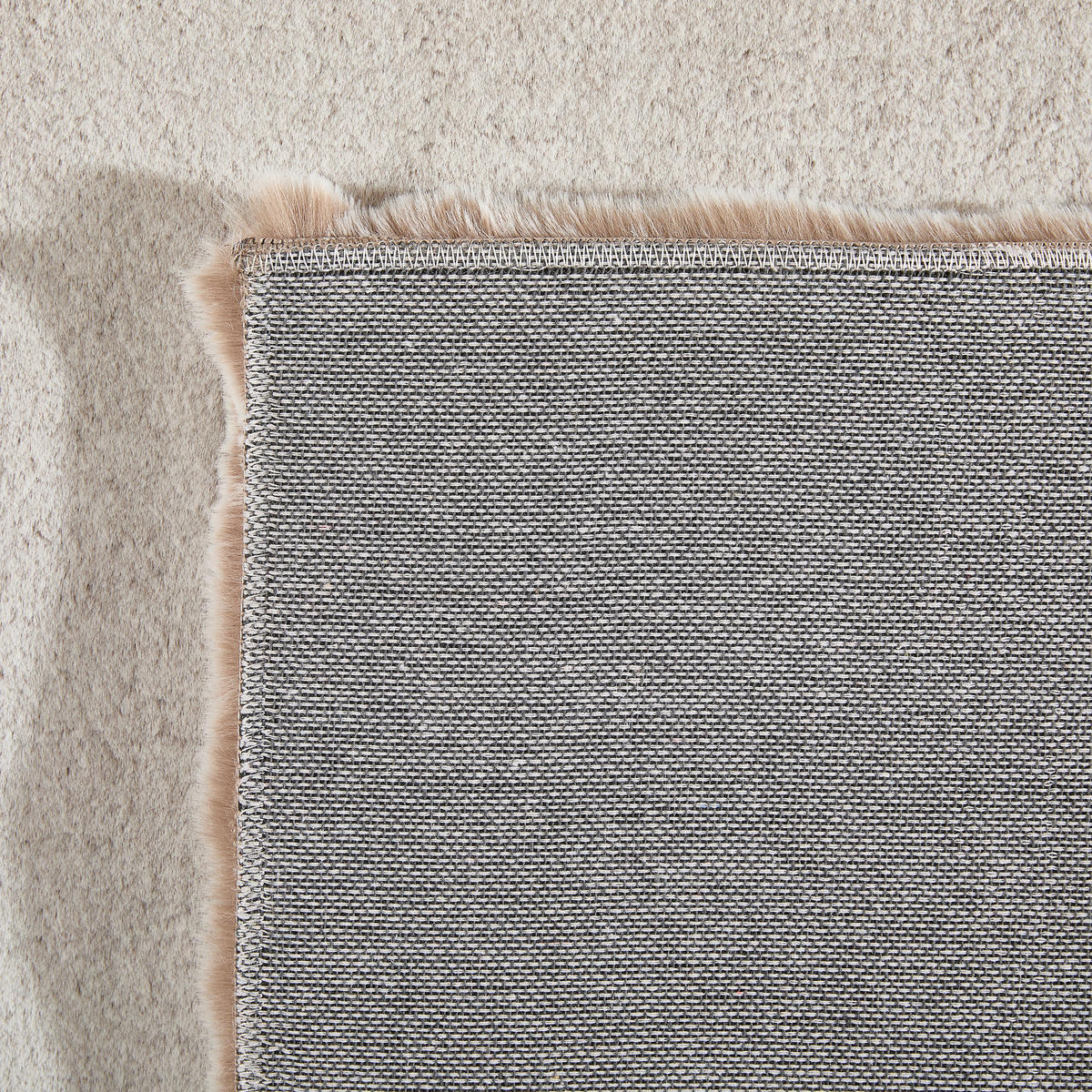 HOCHFLORTEPPICH 160/230 cm Braun, Weiß rechteckig  - Braun/Weiß, Basics, Textil (160/230cm) - Novel