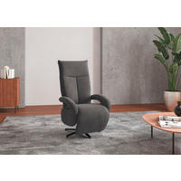 SESSEL in Flachgewebe Grau  - Schwarz/Grau, Konventionell, Textil/Metall (74/112/82cm) - Sit & More