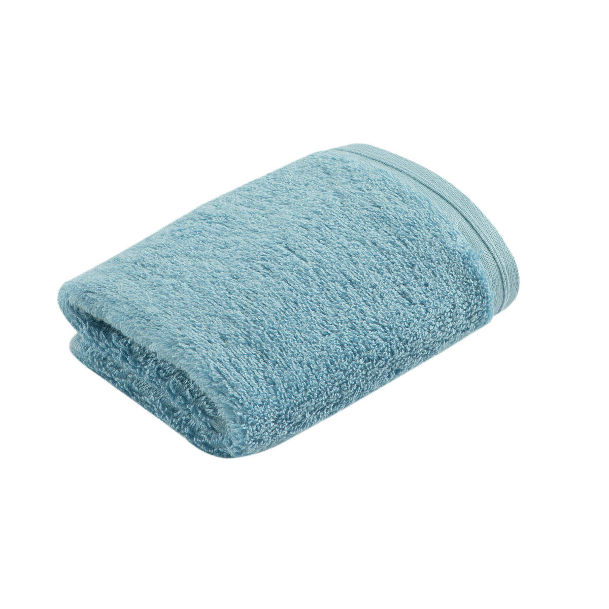 SEIFTUCH 30/30 cm Vegan Life Blau  - Blau, Basics, Textil (30/30cm) - Vossen