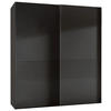 SCHWEBETÜRENSCHRANK 200/217/67 cm 3-türig Graphitfarben  - Graphitfarben, Design, Holzwerkstoff/Metall (200/217/67cm) - Novel