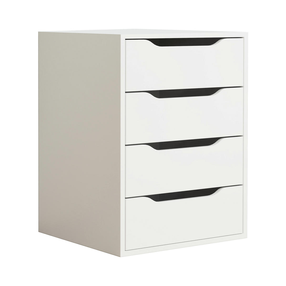 NACHTSCHRANK 46/61/42 cm  - Weiß, MODERN, Holzwerkstoff (46/61/42cm) - MID.YOU