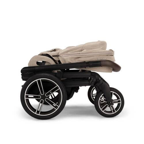KINDERWAGENSET  MIXX NEXT  BISCOTTI  - Beige/Schwarz, Basics, Kunststoff/Textil (60/110/82cm) - Nuna