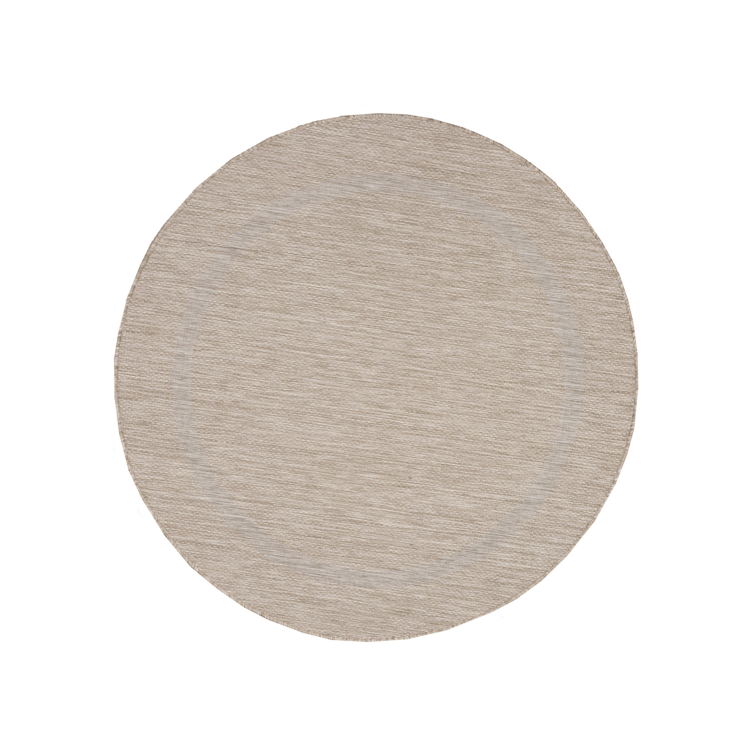FLACHWEBETEPPICH 120/120 cm Relax Beige  - Beige, Basics, Textil (120/120cm) - Ayyildiz 