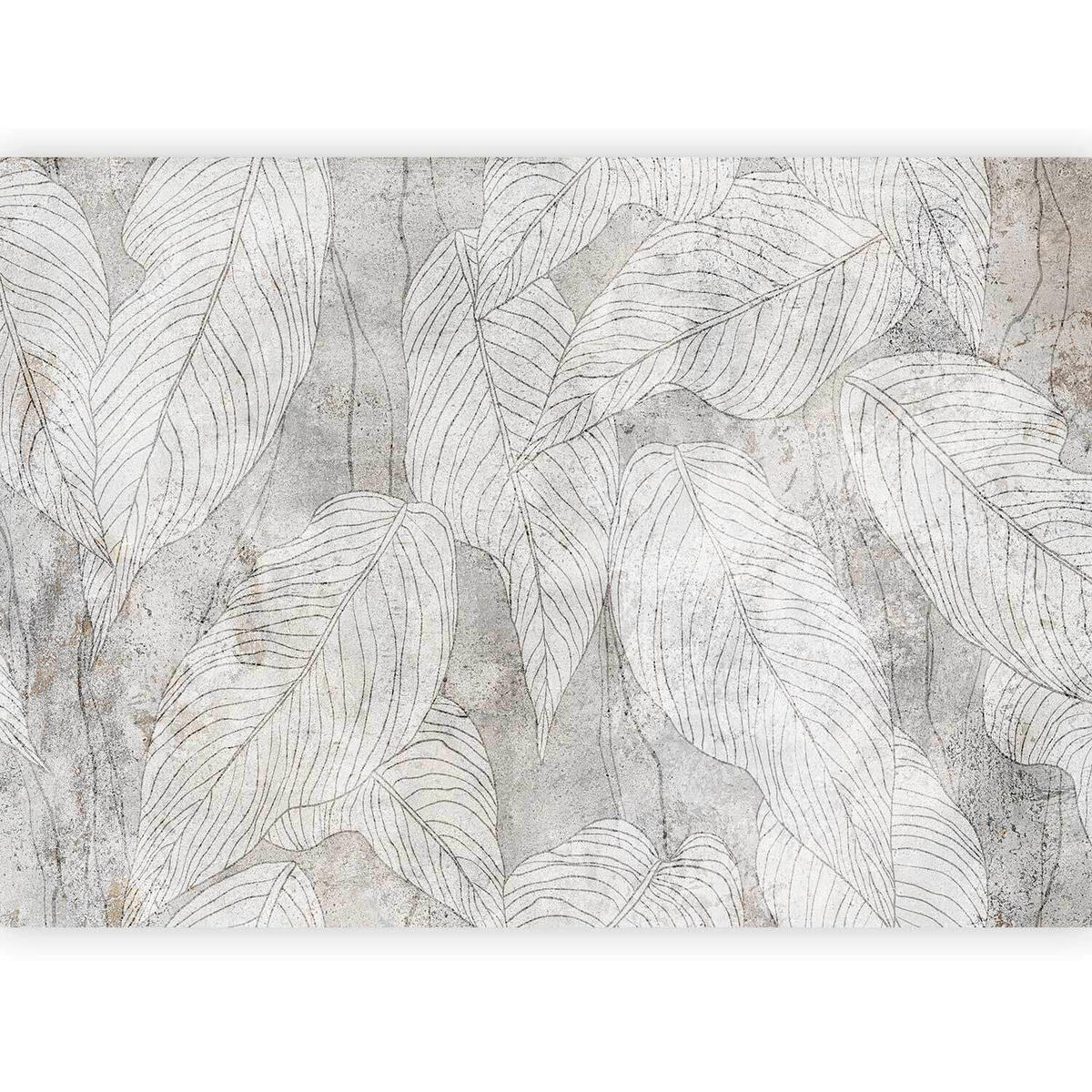 FOTOTAPET 400/280 cm  - gråvit/grå, Lifestyle, textil (400/280cm) - artgeist