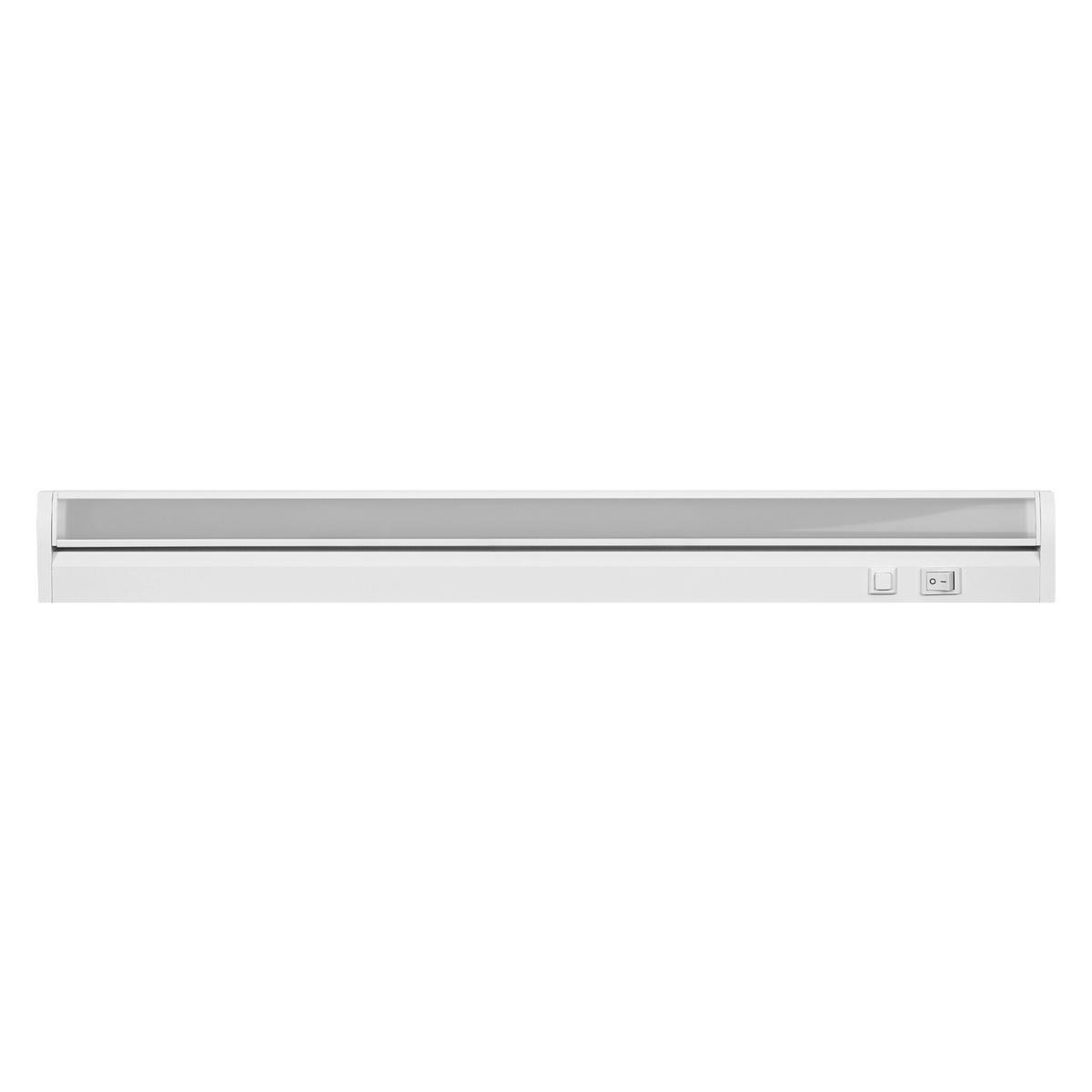 UNTERBAULEUCHTE - Weiß, Basics, Metall (55,7/6/2,4cm)