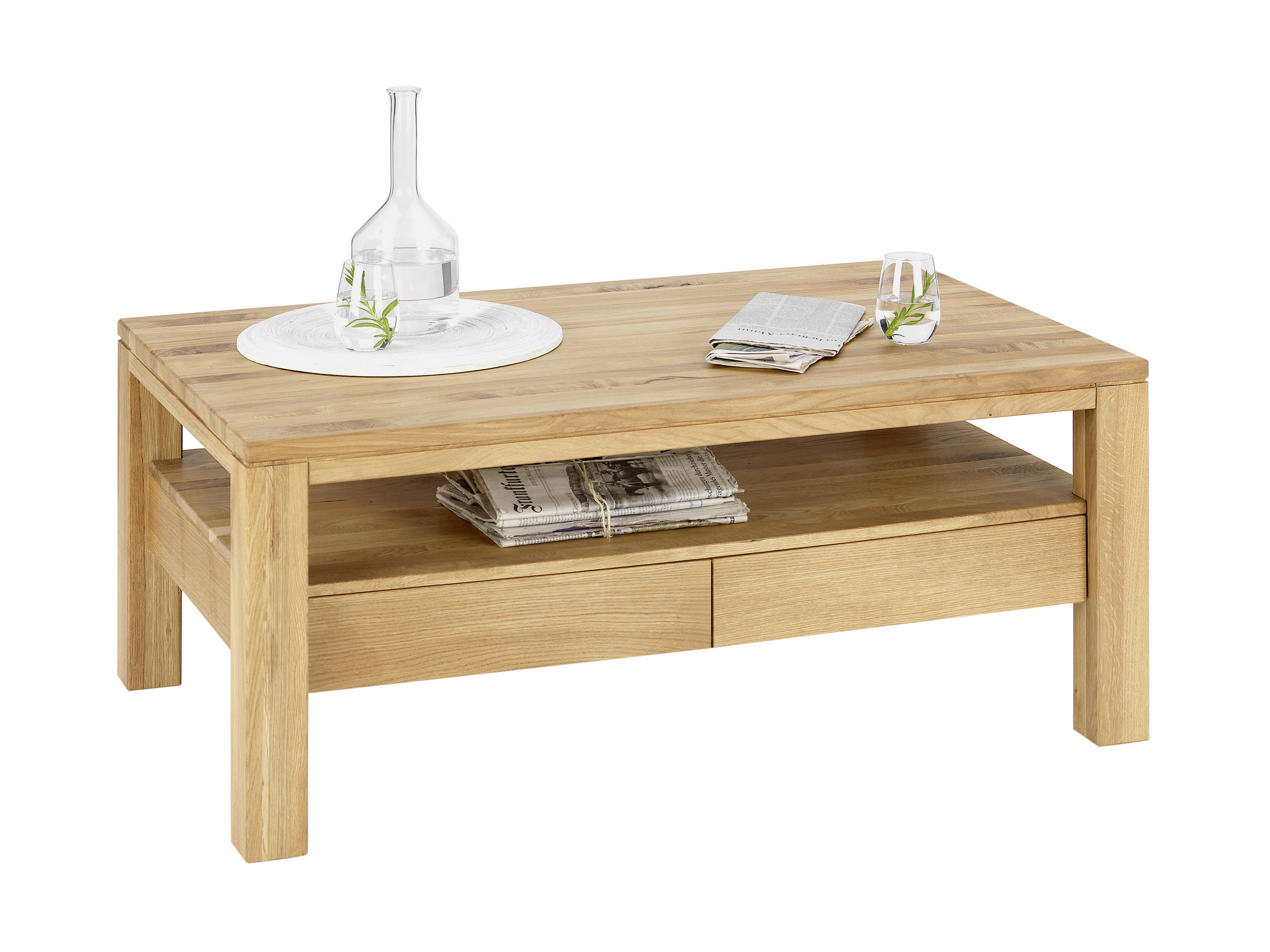 Couchtisch in Holz 110/70/48 cm