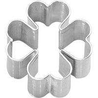 KEKSAUSSTECHFORM - Edelstahlfarben, Konventionell, Metall (3,7/2/4cm) - Birkmann