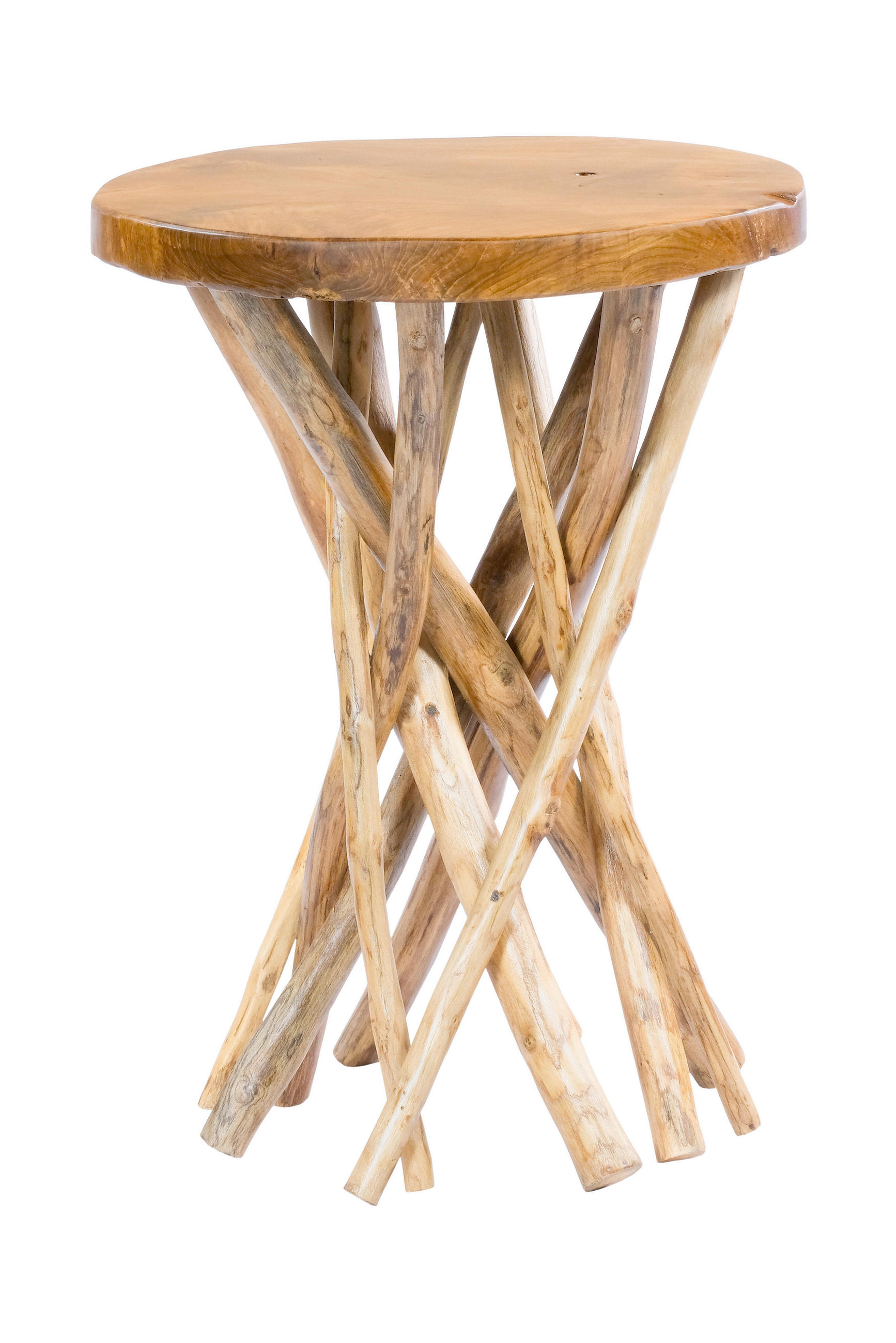 BEISTELLTISCH in Holz 40/55/40 cm  - Klar, Natur, Holz (40/55/40cm) - Kayoom