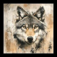 METALLBILD 30/30/2 cm  - Multicolor, Basics, Metall (30/30/2cm)