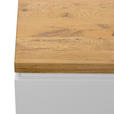 NACHTSCHRANK 50/47/41,5 cm Eiche massiv  - Eichefarben/Weiß, KONVENTIONELL, Holz/Holzwerkstoff (50/47/41,5cm) - Novel