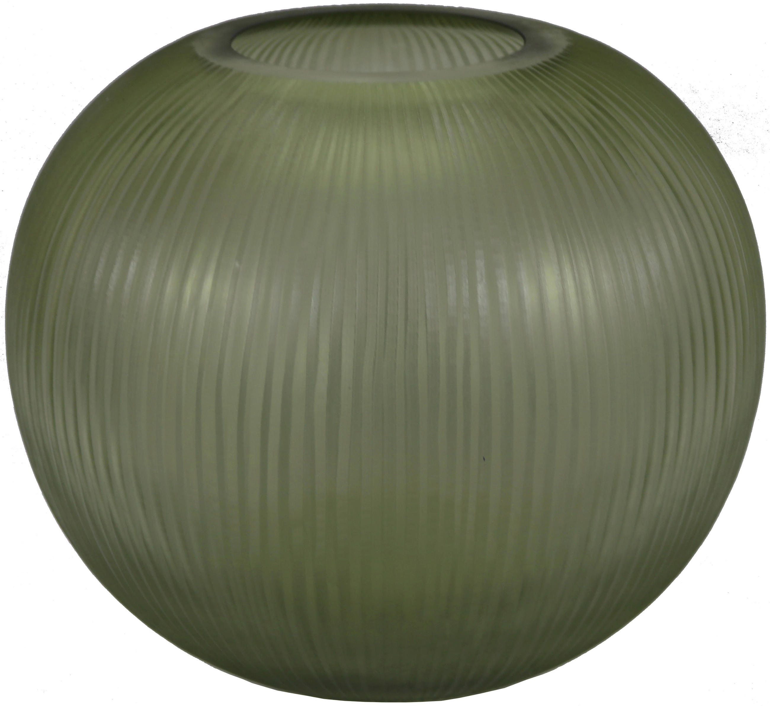 VASE 29.5 cm  - Grün, Design, Glas (34,5/29,5cm) - Ambia Home