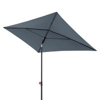 SONNENSCHIRM  190/125 cm  - Anthrazit, Basics, Textil/Metall (190/125cm) - Doppler