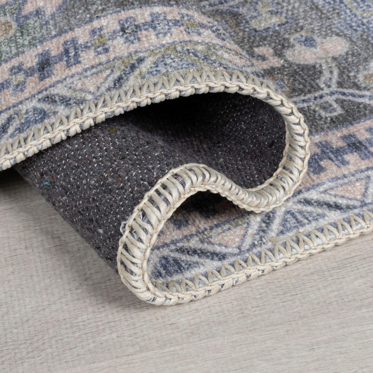 FLACHWEBETEPPICH 200/290 cm Hebden Washable Grün  - Grün, Basics, Textil (200/290cm) - Xora