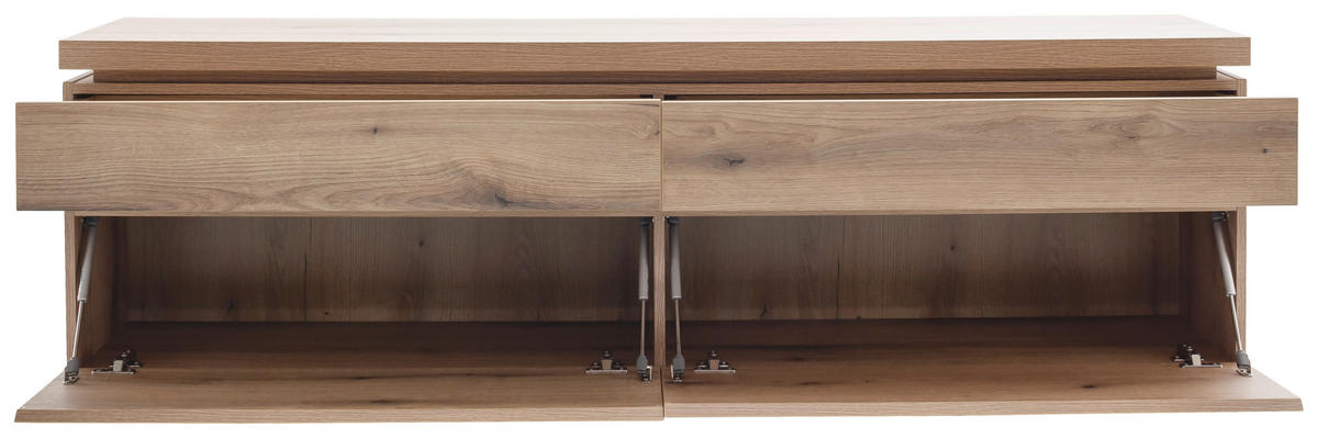 TV-ELEMENT - Eichefarben, Design, Holzwerkstoff (180/58/40cm) - Livetastic