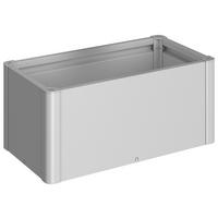 HOCHBEET Belvedere  - Silberfarben, Basics, Metall (102/45/53cm) - Biohort
