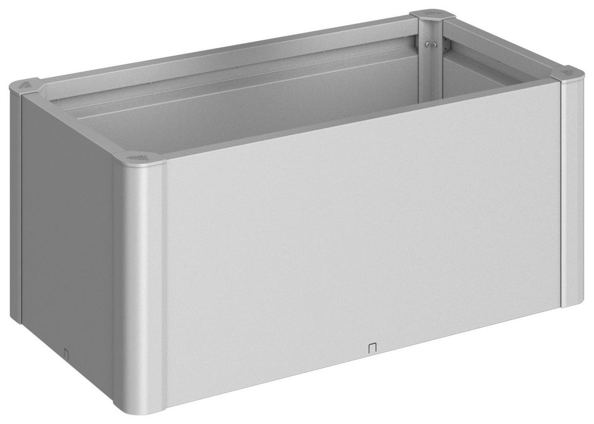 HOCHBEET Belvedere  - Silberfarben, Basics, Metall (102/45/53cm) - Biohort