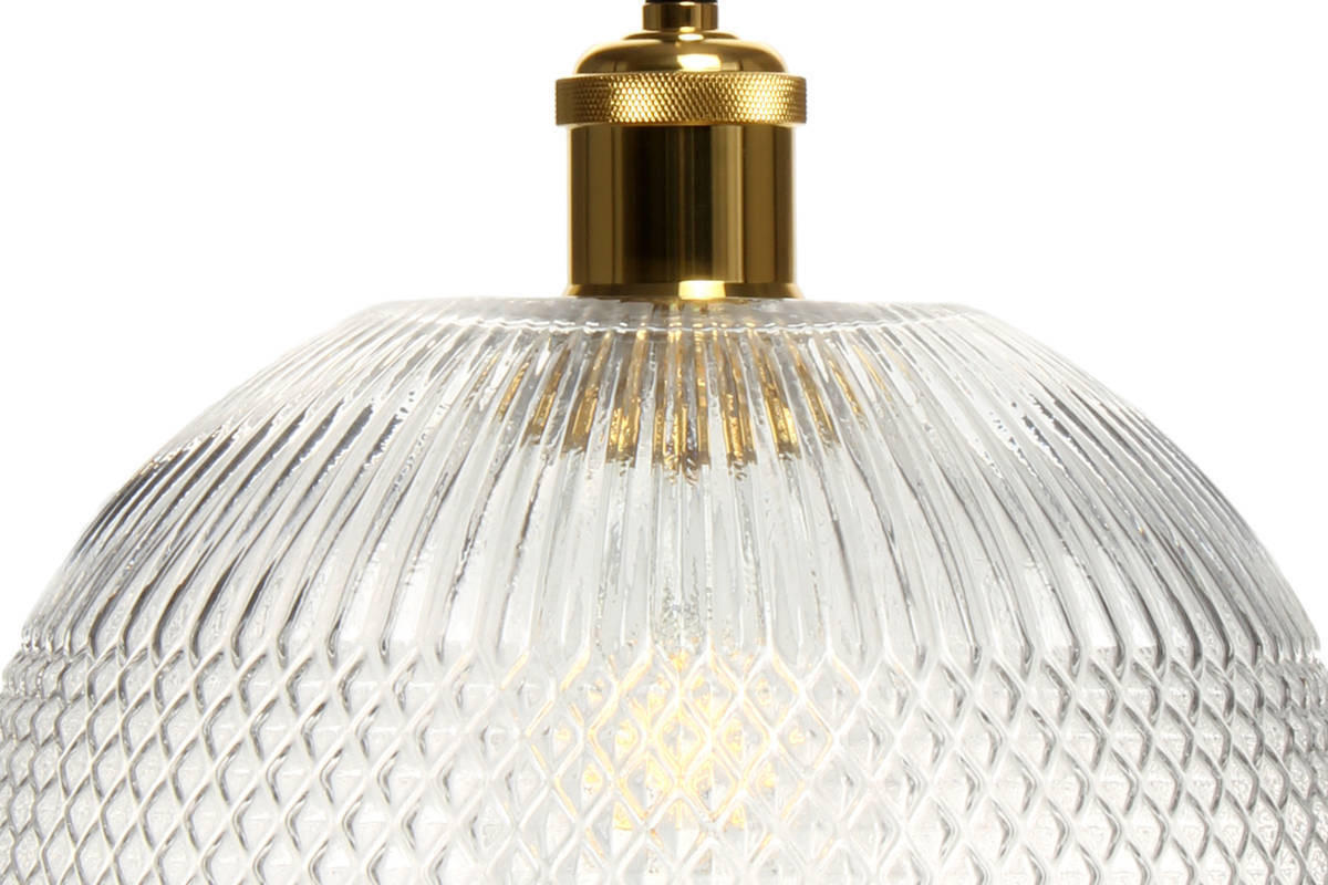 HÄNGELEUCHTE  25/26/25 cm   - Grau, Trend, Glas (25/26/25cm) - Kayoom