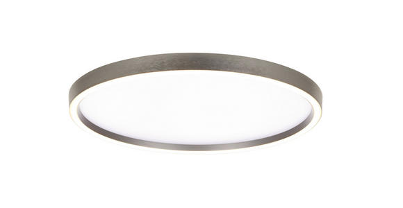 LED-DECKENLEUCHTE Phoenix 48,5/5,5 cm  - Alufarben, Basics, Metall (48,5/5,5cm) - Novel