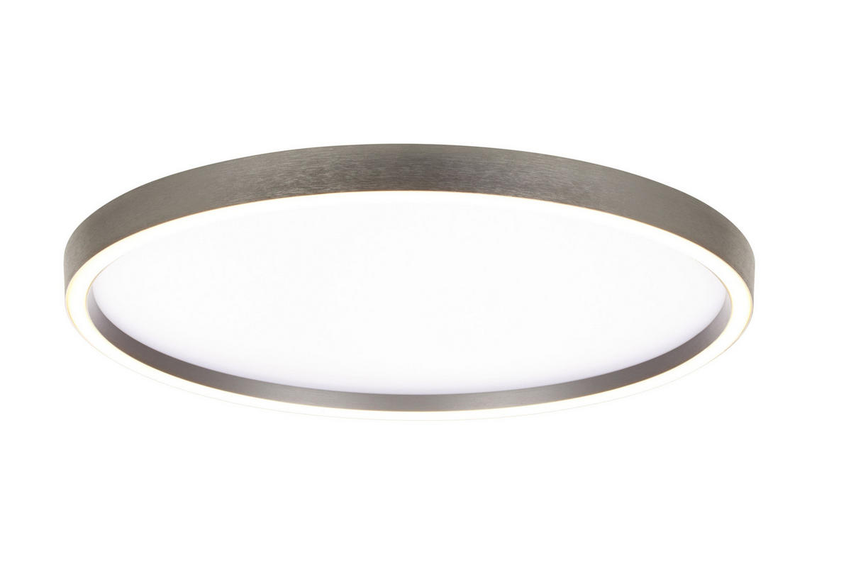 LED-TAKLAMPA Phoenix 41 W 48,5/5,5 cm  - aluminiumfärg, Basics, metall (48,5/5,5cm) - Novel