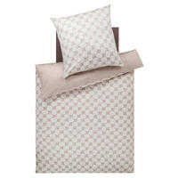 WENDEBETTWÄSCHE Cornflower Double Makosatin 135/200 cm  - Creme, Design, Textil (135/200cm) - Joop!