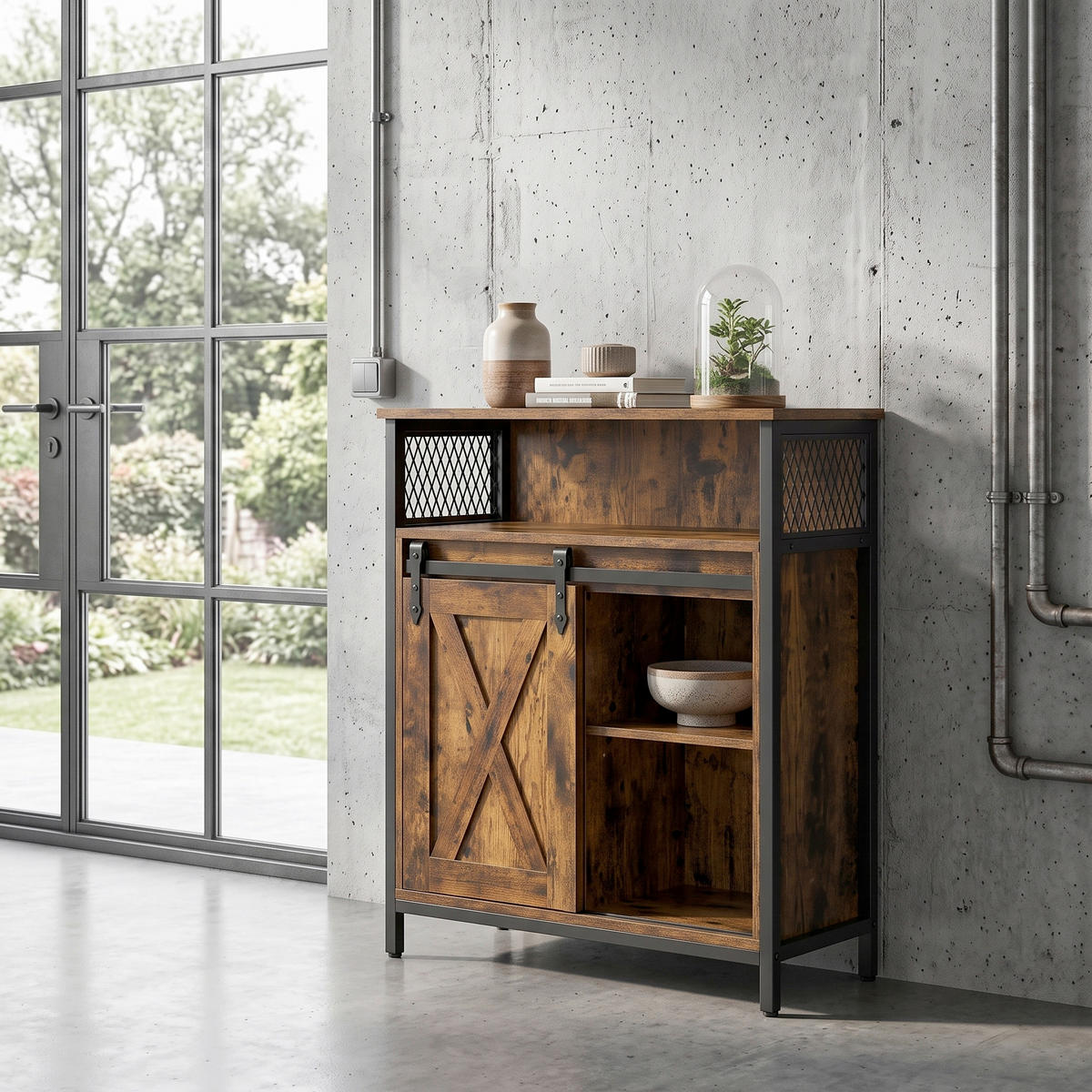 Boxxx KOMMODE 70/80/30 cm Braun, Schwarz 70/80/30 cm online entdecken ➤