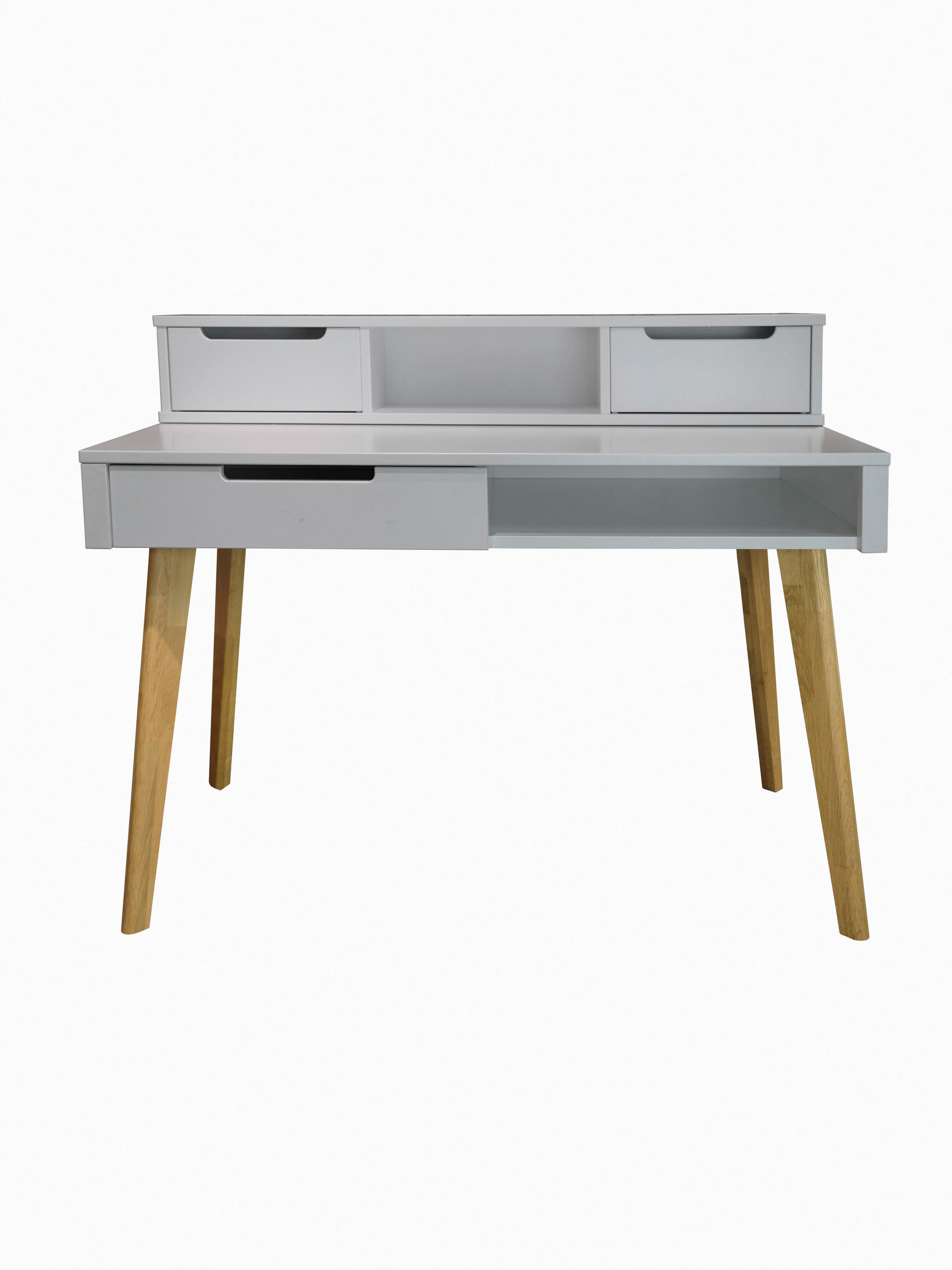 REGALAUFSATZ Weiß  - Weiß, Design, Holzwerkstoff (120/18/20cm) - Stylife