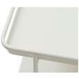 BEISTELLTISCH 45/45/44,3 cm Creme quadratisch  - Creme, Basics, Metall (45/45/44,3cm) - Xora