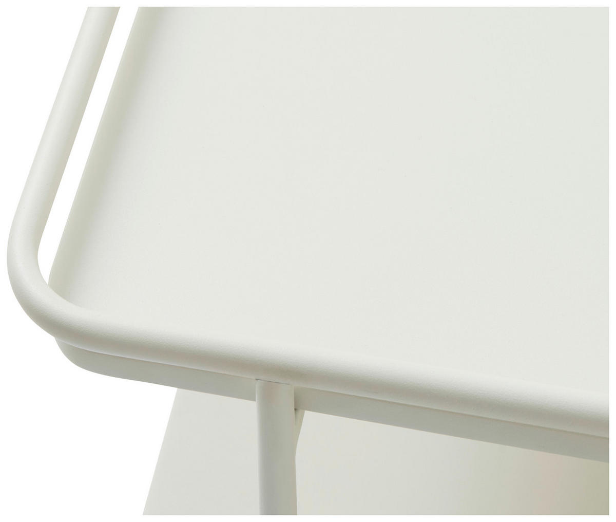BEISTELLTISCH 45/45/44,3 cm Creme quadratisch  - Creme, Basics, Metall (45/45/44,3cm) - Xora