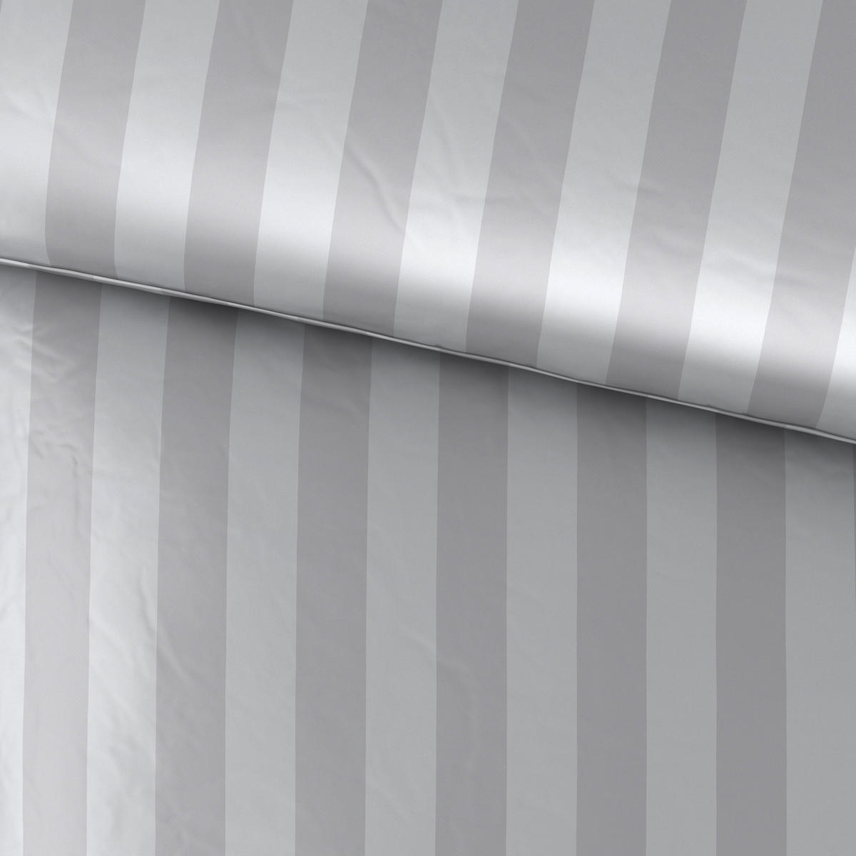 BETTWÄSCHE Dobby Satin 220/240 cm  - Silberfarben, KONVENTIONELL, Textil (220/240cm) - Novel