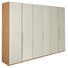 FALTTÜRENSCHRANK in teilmassiv Eiche Eichefarben, Champagner - Champagner/Eichefarben, KONVENTIONELL, Glas/Holz (300/216/58cm) - Dieter Knoll FALTTÜRENSCHRANK in teilmassiv Eiche Eichefarben, Champagner - Champagner/Eichefarben, KONVENTIONELL, Glas/Holz (300/216/58cm) - Dieter Knoll
