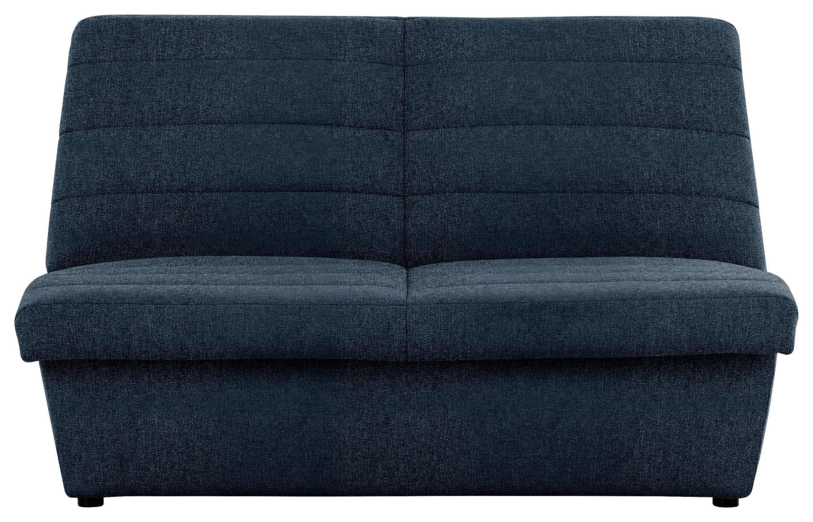 2-SITZER-SOFA Looks VIII Webstoff Dunkelblau  - Schwarz/Dunkelblau, Design, Kunststoff/Textil (145/92/103cm) - LOOKS by W.Joop