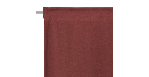 FERTIGVORHANG blickdicht  - Rostfarben, KONVENTIONELL, Textil (140/300cm) - Esposa