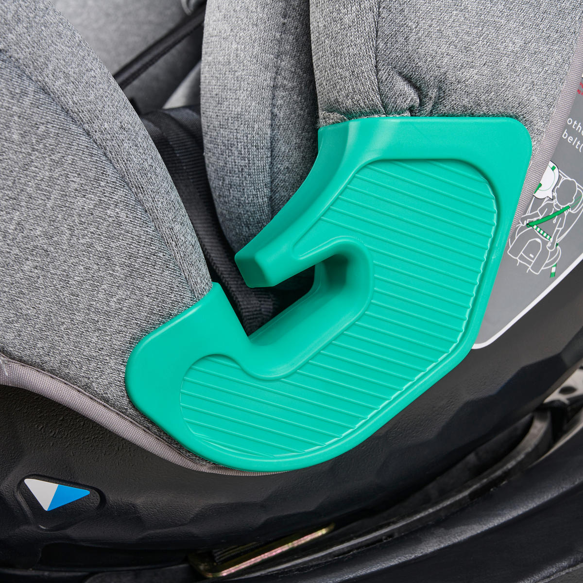 KINDERAUTOSITZ FREEWAY FIX   - Grau, Basics, Kunststoff/Textil (48/50/86cm) - Jimmylee