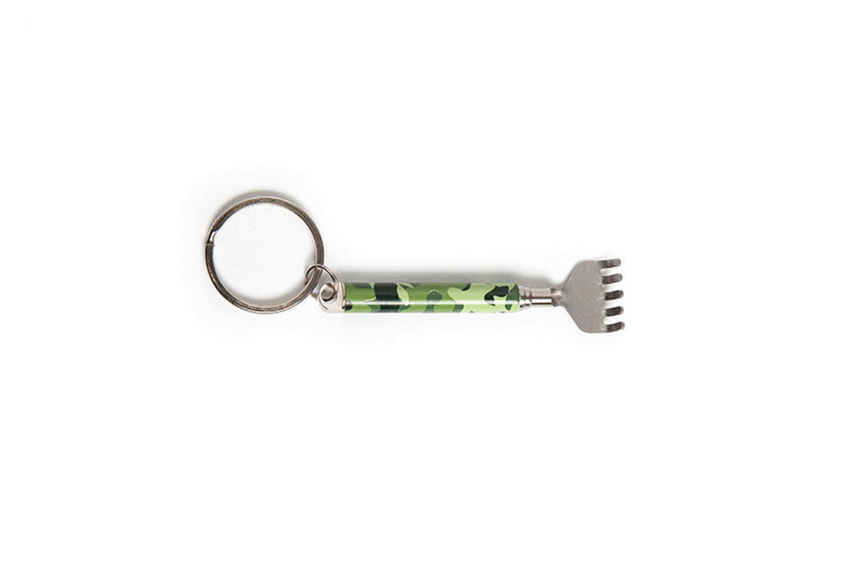 MASÁŽNA POMÔCKA - viacfarebná, Basics, kov (6,5/1,2/10,3cm) - Kikkerland