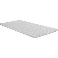 VRCHNÍ MATRACE, 60/120 cm - bílá, Basics, textil (60/120cm) - Livetastic
