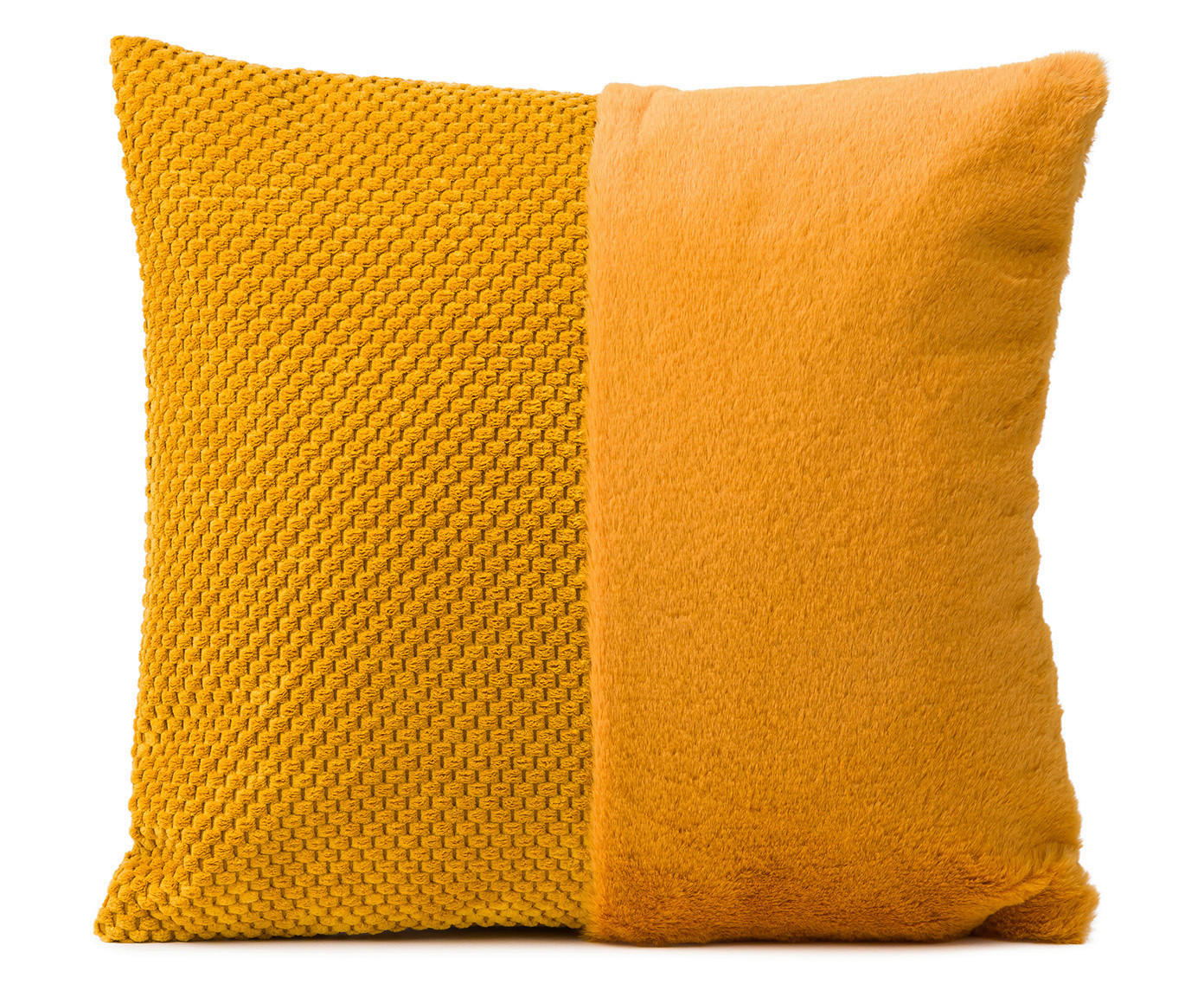 DEKORAČNÝ VANKÚŠ 50/50 cm - medová, Basics, textil (50/50cm) - Novel