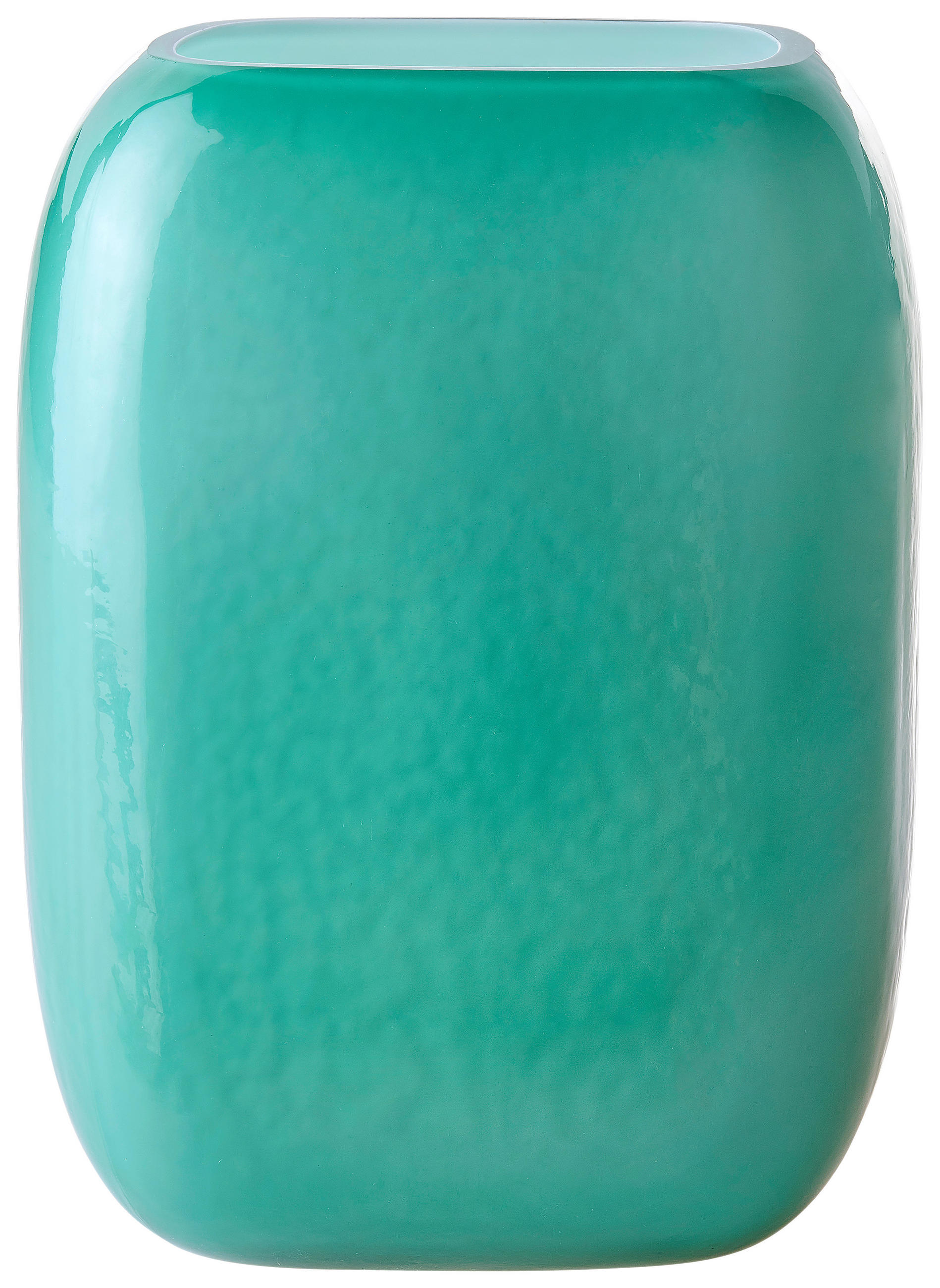 VÁZA, sklo, 20,00 cm - zelená, Basics, sklo (15/20/15cm) - Leonardo