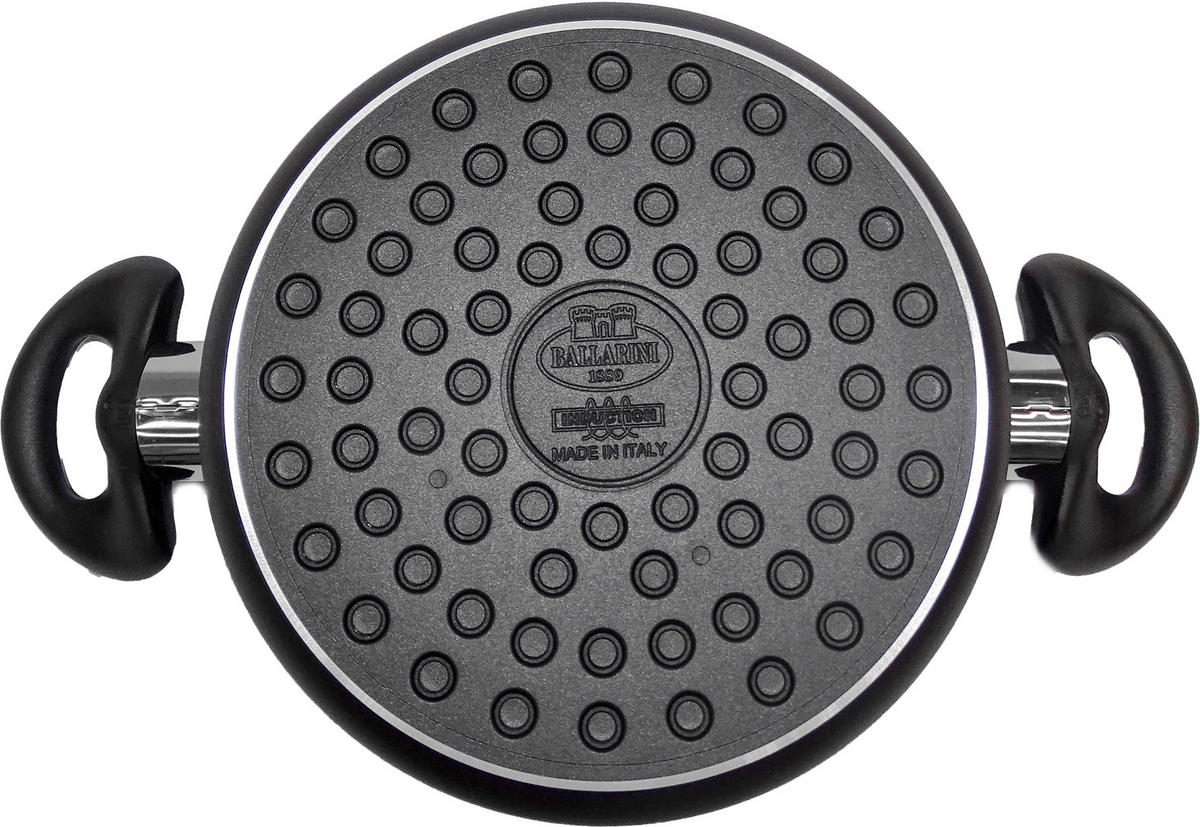 KOCHTOPF BALLARINI TOSCANA 4,750 L  - Schwarz, Basics, Glas/Metall (24cm) - Ballarini