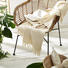 PLAID 150/180 cm Creme - Creme, Basics, Textil (150/180cm)