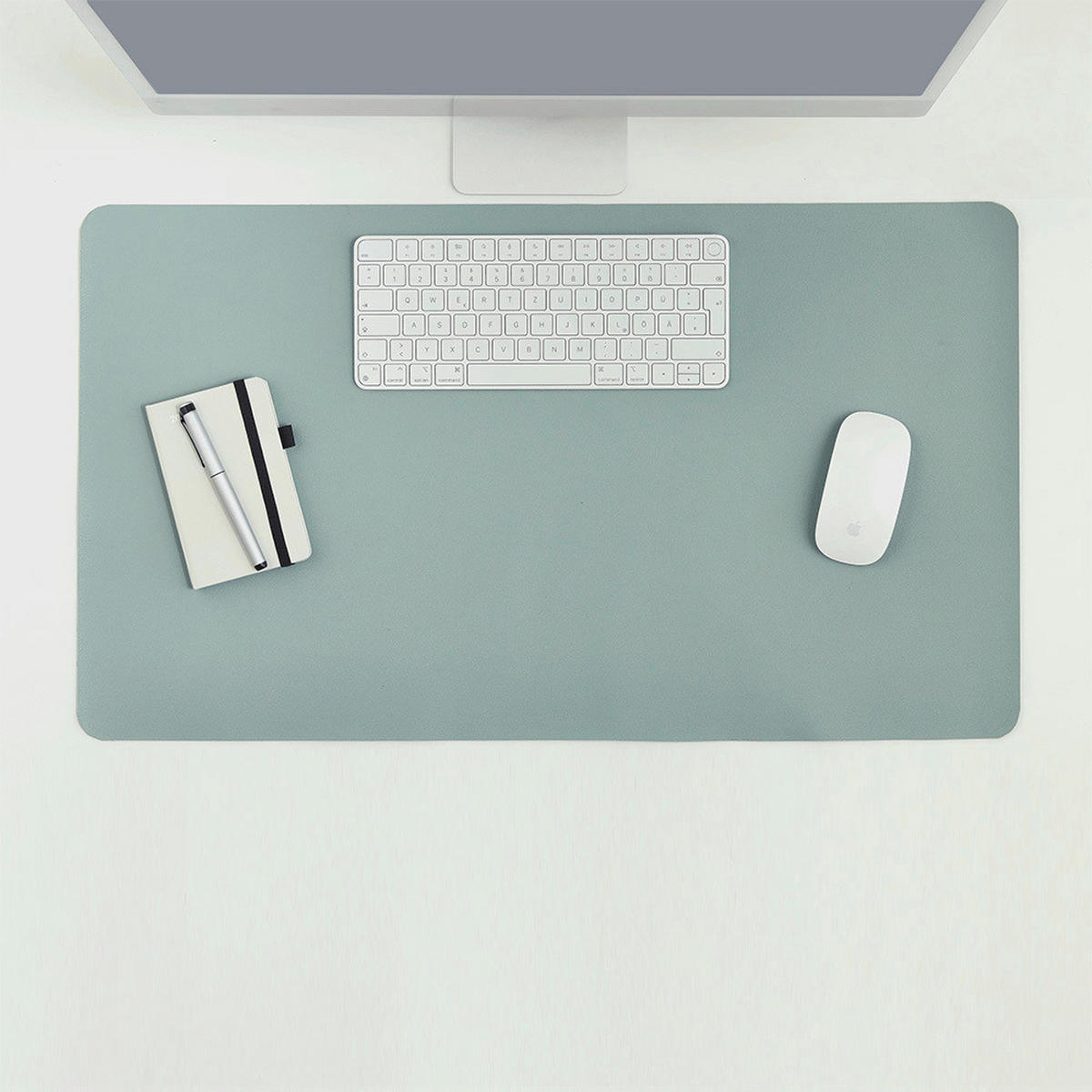 SCHREIBUNTERLAGE Kunststoff Mintgrün  - Mintgrün, Basics, Kunststoff (47/36/5cm) - Zeller Present