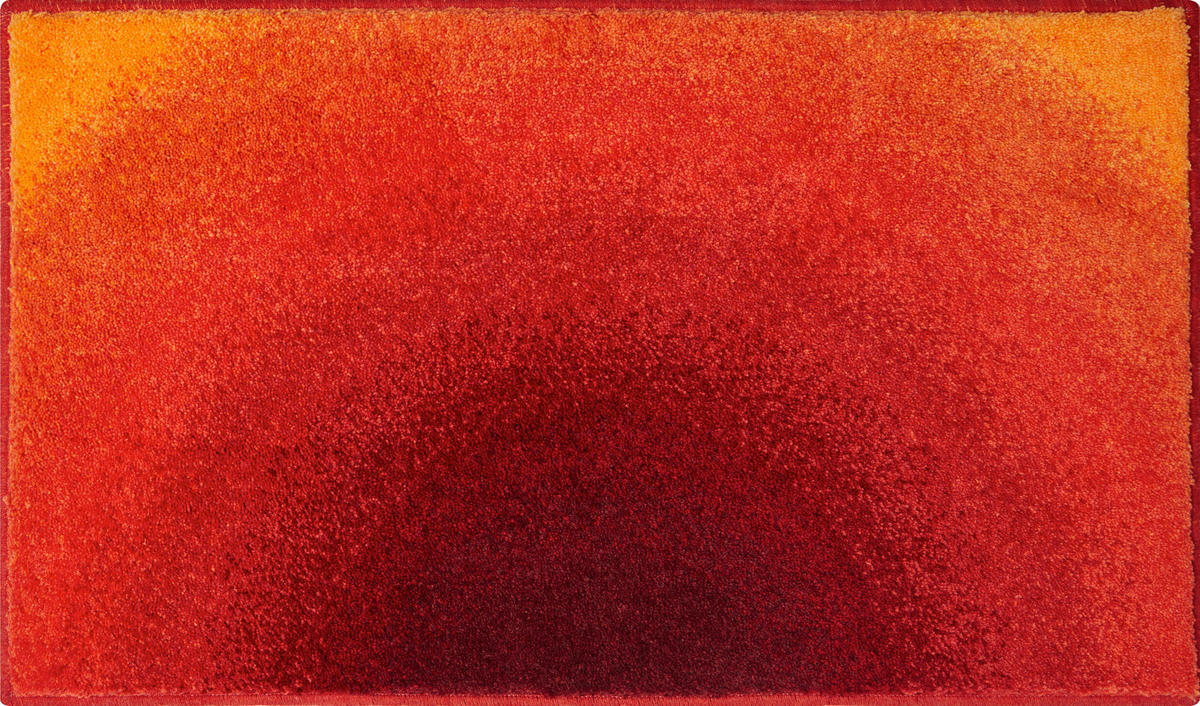 BADTEPPICH Sunshine Orange 60/100 cm  - Orange, Basics, Kunststoff/Textil (60/100cm) - Grund